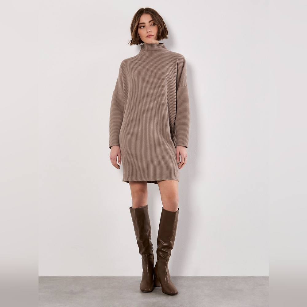Thick Rib Cocoon Dress